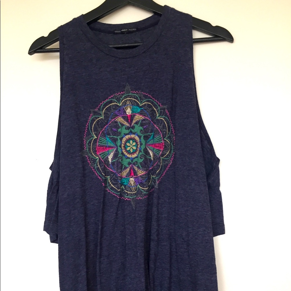 Urban Outfitters embroidered shirt